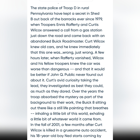 Stephen King novel 📖 Like New condition 💙 Most items ship Next Day! X-posted - Picture 7 of 7